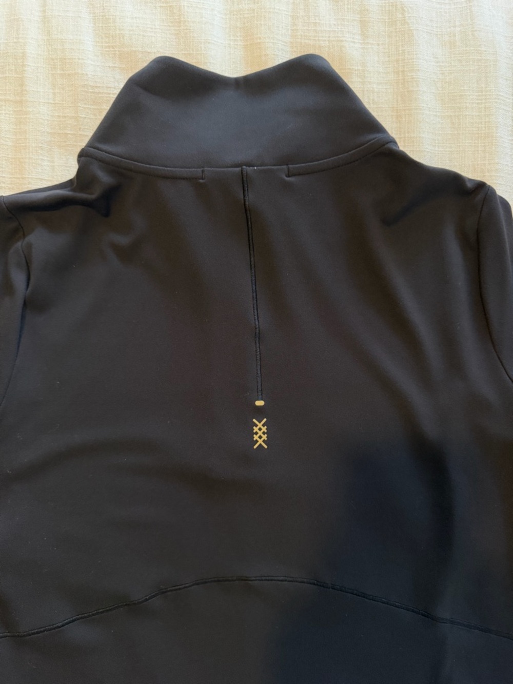 Rhone Course to Court 1/4 Zip, Black XS - Picture 12 of 16